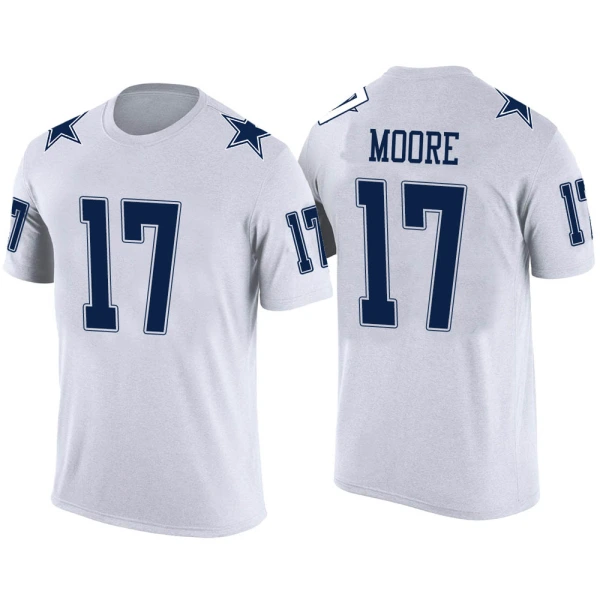 Kellen Moore Dallas Cowboys White Color Rush Legend T-Shirt